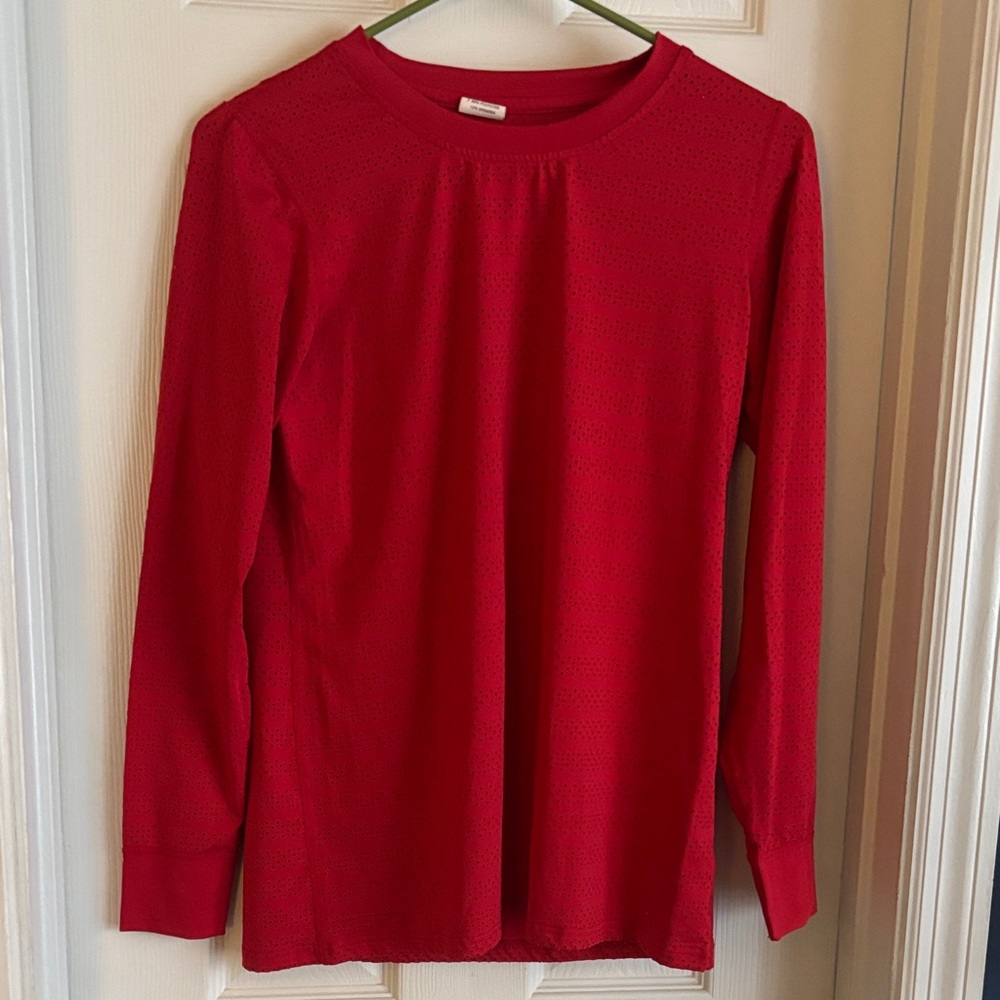 Zyia Red Athletic Top